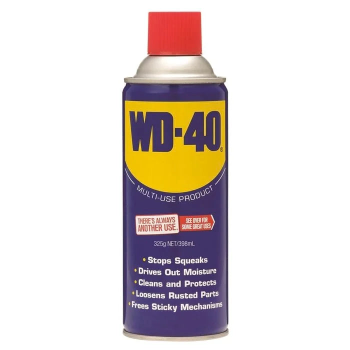 WD-40 325g Multi-Use Smart Straw Lubricant Spray Stops Squeaks