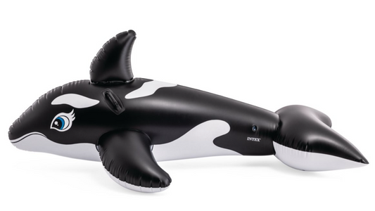 Intex Inflatable Floating Whale Ride On Swimming Pool Giant Toy Kids 3y+