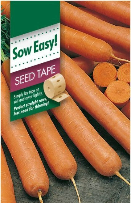 Mr Fothergill's 5m Carrot Seed Tape Table Manchester Vegetable Cropping Garden