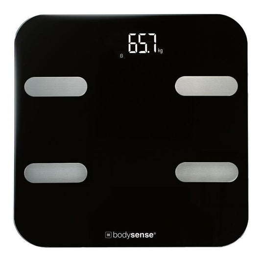 Bodysense Digital Bathroom Scale 180kg Body Fat Weighing Analysis Wireless App