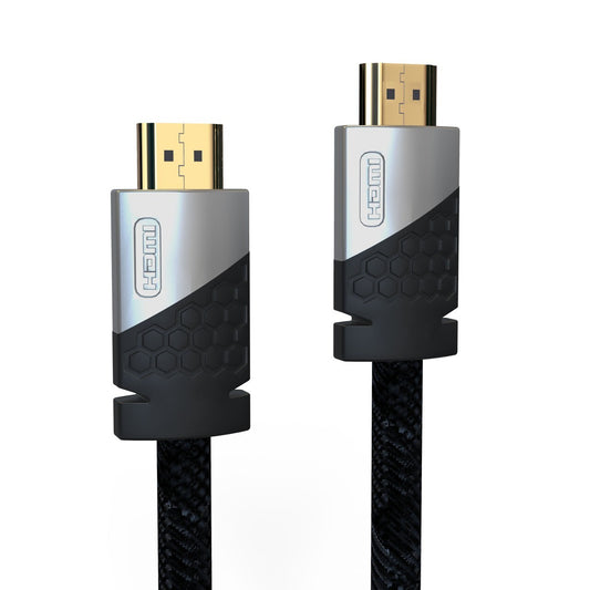 G TEK HDMI Cable 2M Universal 4K UHD 3D High-Speed Ethernet TV Cord 2.0 Black