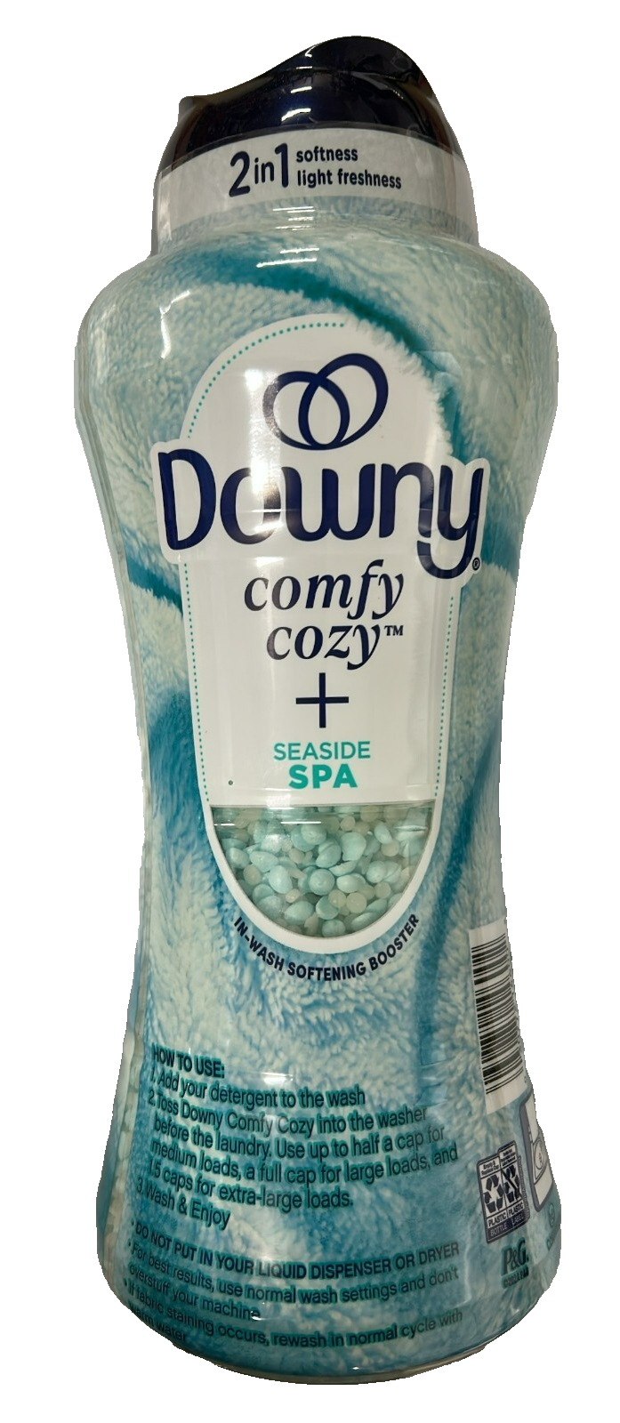 Downy Comfy Cozy 2 in 1 Laundry Scent and Softness Booster Beads Seaside Spa new