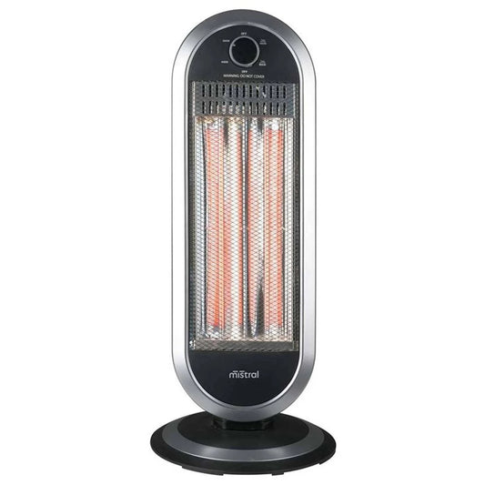 Mistral Radiant Heater Oscillation 2 Heat Setting Portable Freestanding Tower