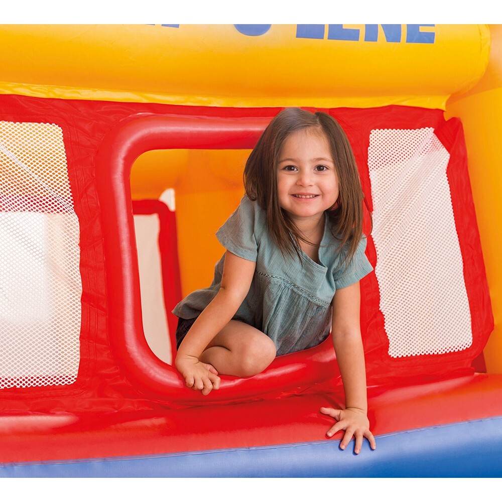 Intex Jump-O-Lene Playhouse Inflatable 173cm Indoor/Outdoor Kids Jumping Castle