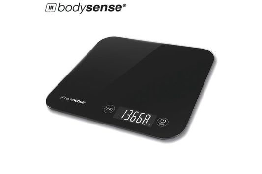 BodySense Digital Kitchen Scale 15kg High Capacity Electronic Weight Balance