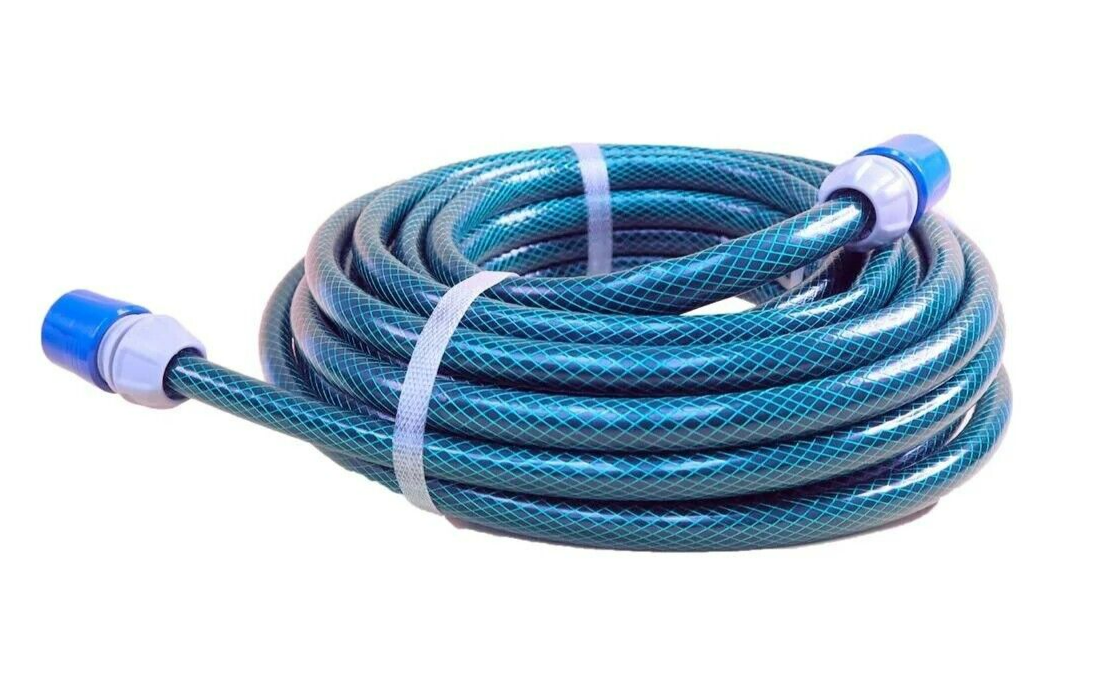 Aqua Systems 12mm x 15m Garden Hose Spray Nozzle Yard Gardening Cleaning Water