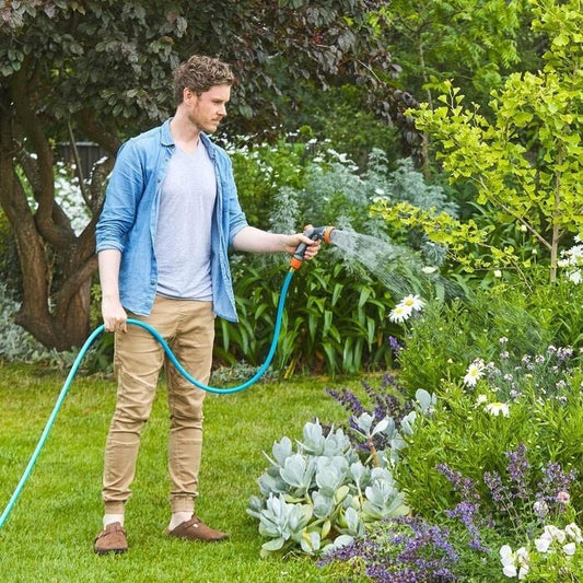 Pope TR True Blue Garden Hose Flexible Light Duty Reinforced Braiding 12mm x 15m