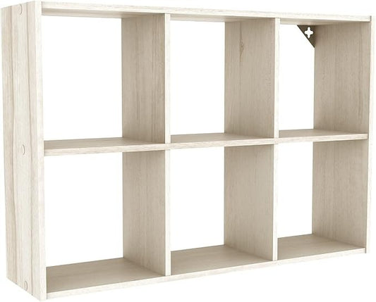 Mini 6 Storage Cube Shelves Display Cabinet Bookshelf Unit Toy Book Organizer