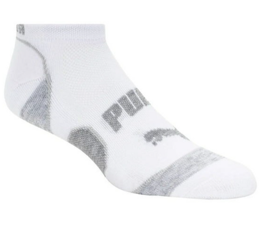 Puma Women's Repreve Athletic Sock Low Cut Sport Socks Size 9-11 White 12 Pairs
