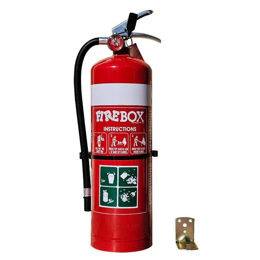 FireBox 4.5kg Fire Extinguisher Dry Powder Car Boat Home Caravan Pro W/ Bracket