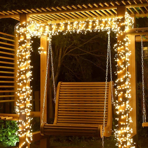 Lytworx Solar Fairy Lights 1000 LED Warm White Solar Powered Christmas Decor