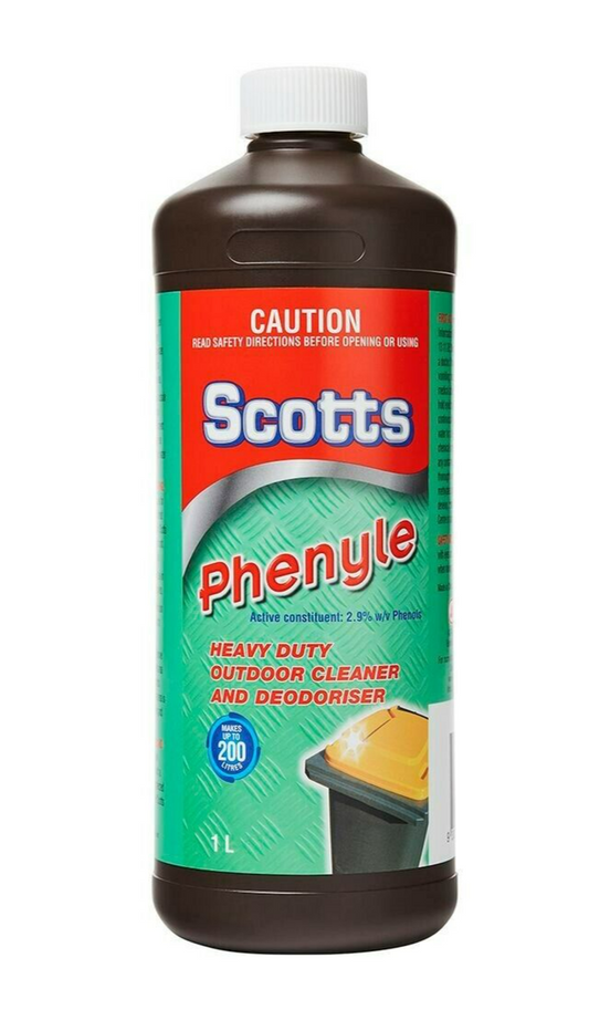 Pascoes 1L Scotts Phenyle Deodoriser Disinfectant Liquid Outdoor Cleaner