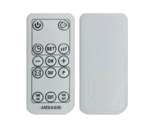 Heller Wall Electric Heater Ceramic Mounted Portable Room Remote Control 2000W