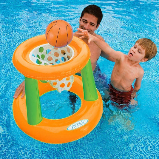Intex Floating Basketball Hoop Inflatable Outdoor Pool Game Kids Play Summer Toy