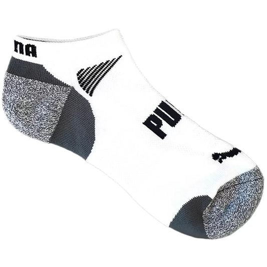 Puma Men's No Show Sock CoolCell Casual Sport Socks Size 6-12 White 8 Pack