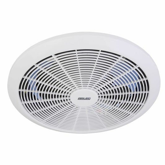 Arlec 250mm Ceiling Exhaust Fan Bathrooms Kitchen Ventilation Powerful Electric