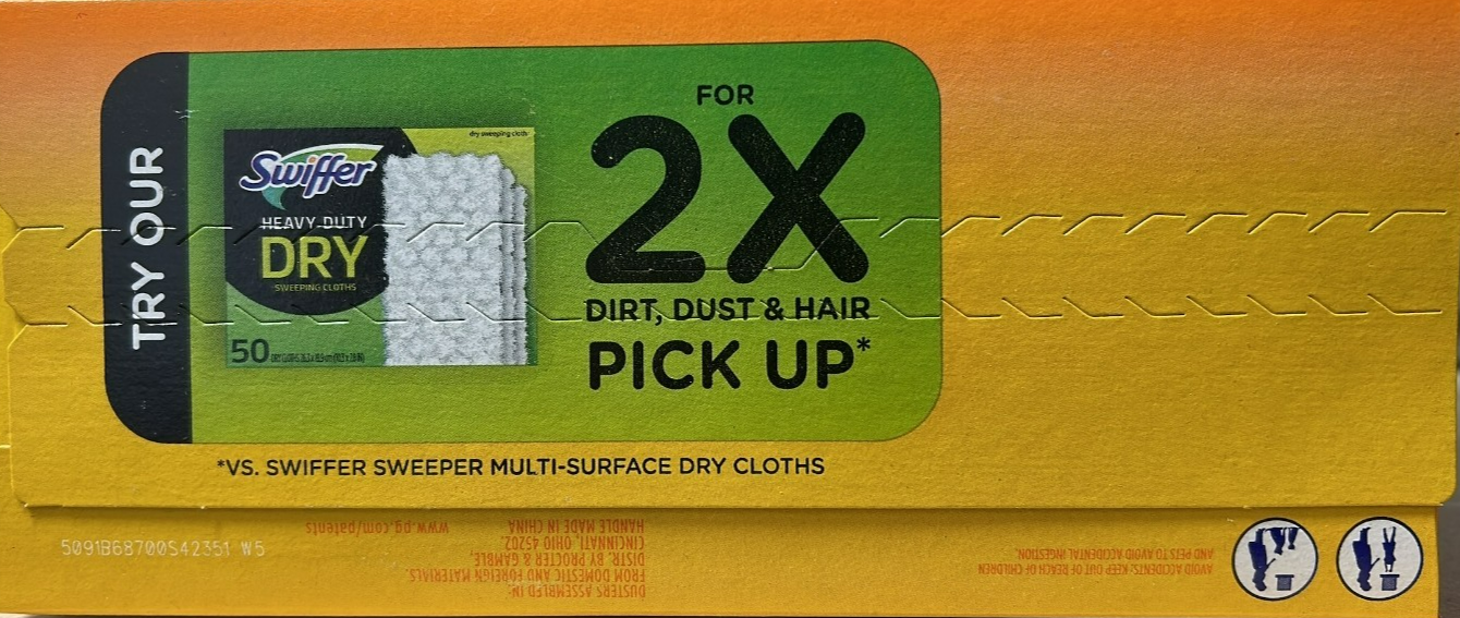 Swiffer Duster Dusting Kit Brush Home Car Dust Cleaner 28 Refills + 1 Handle