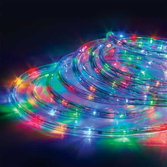 Lytworx Christmas Rope Light LED 8m Multicolour Connectable With Timer Decor