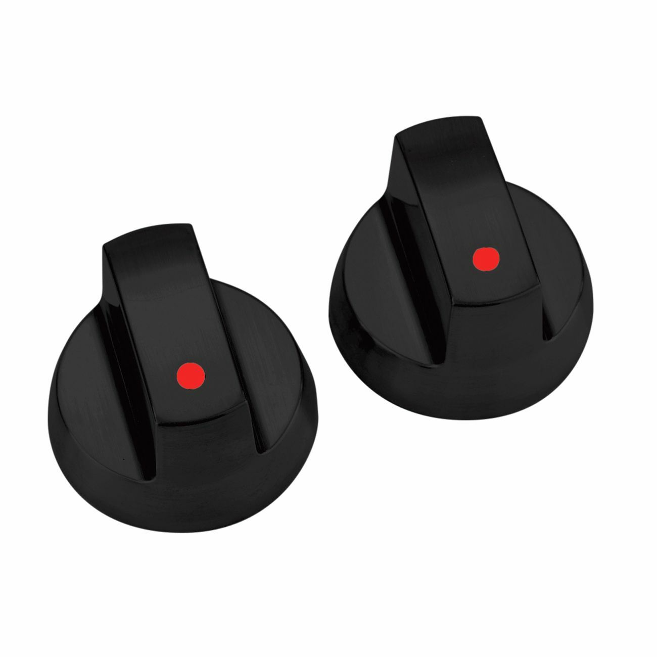 Gasmate Replacement BBQ Knobs 2 Pack Black