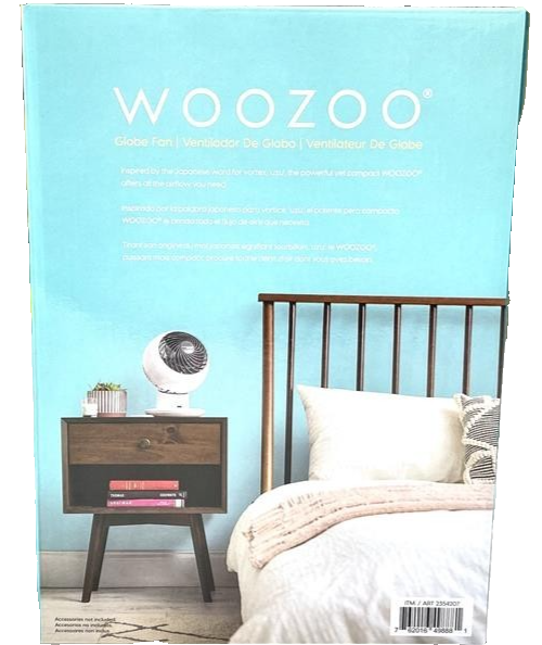 Woozoo Globe Fan Circulator with Remote Control Multi Directional 5 Speed