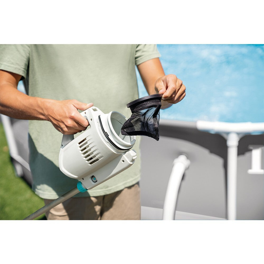 Genuine Intex Pool Vacuum Cleaner ZR100 Handheld Rechargeable Above Ground Vac