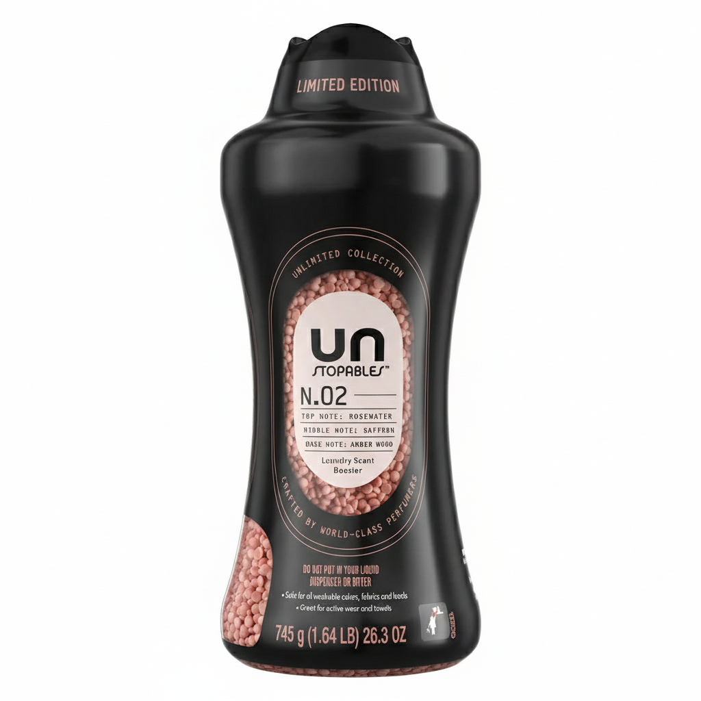 Downy Unstopables Laundry Scent Booster N.02, Unlimited Collection, Rosewater Saffron Amber Wood, 745g