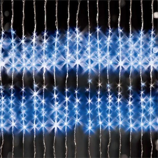Lytworx Waterfall 600 LED Blue String Lights Low Voltage Christmas Decoration