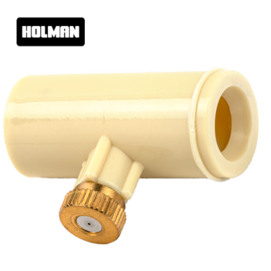 2x Holman Misting Compression Tee with Jets Plastic Replacement Parts