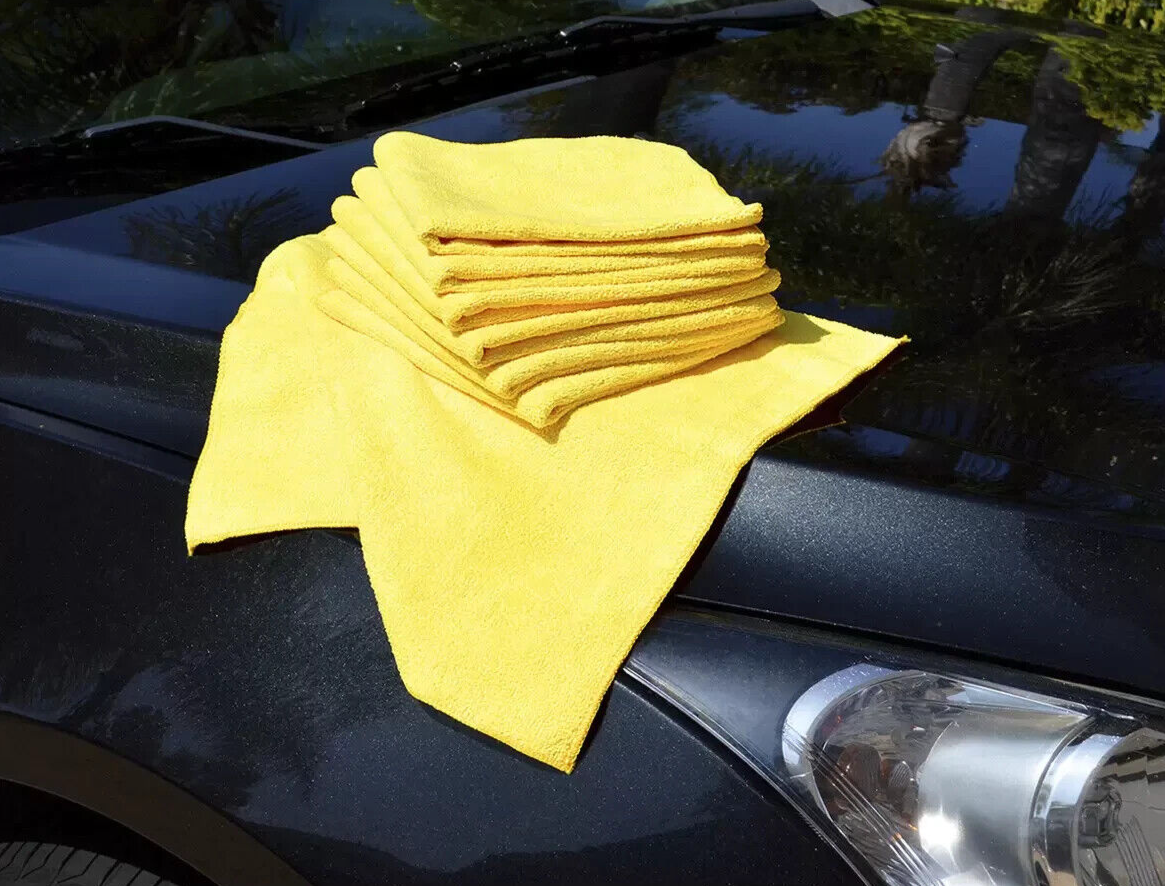 36 Kirkland Ultra Soft Plush Microfiber Car Towels Cleaning Cloth Soft 40x40