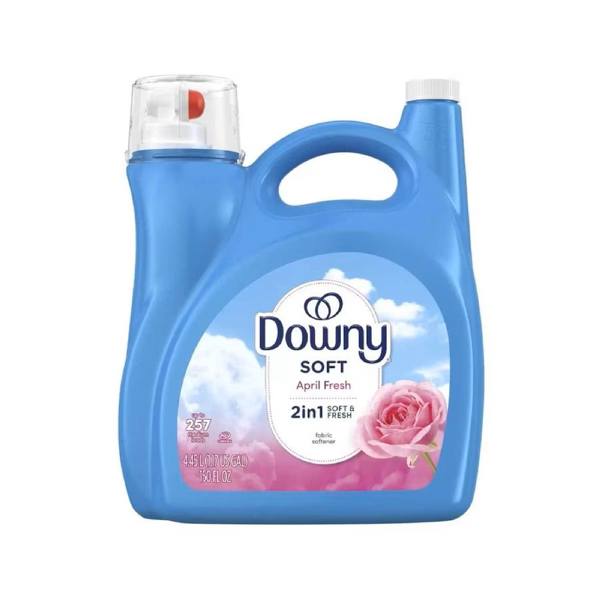 Downy April Fresh Liquid Fabric Softener 148 fl oz 4.45L Bulk Size 170 Loads