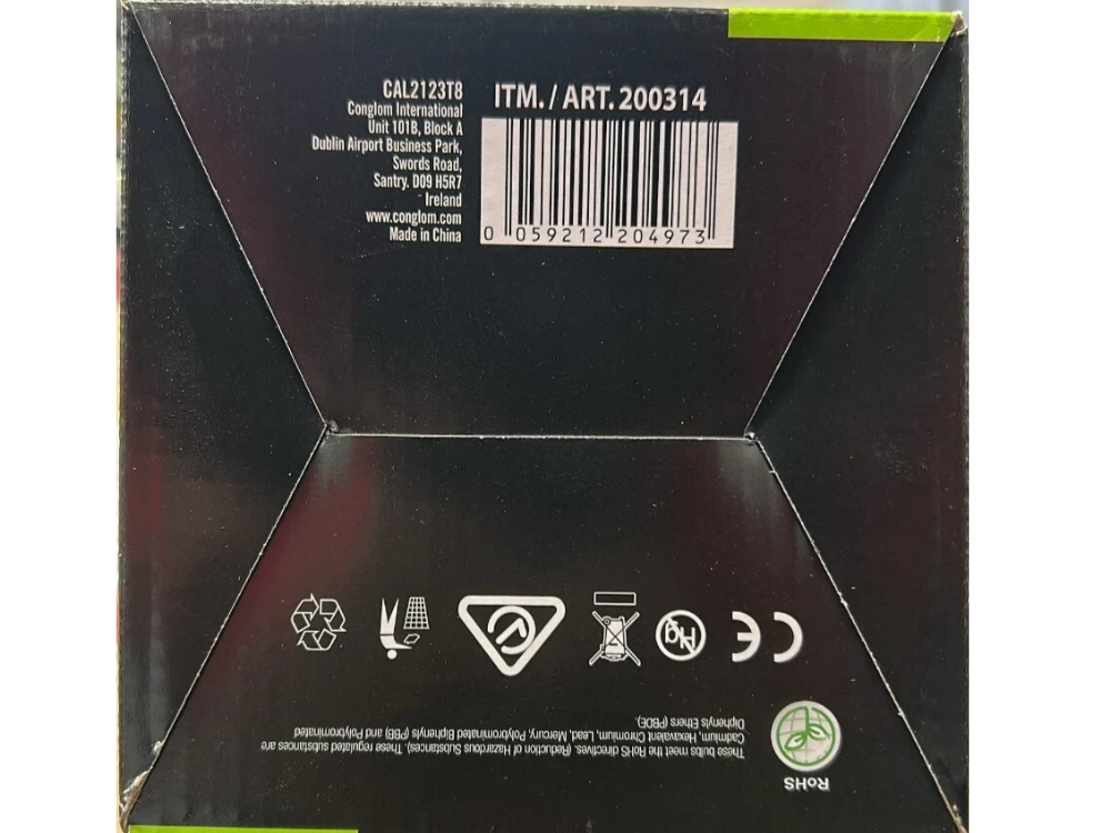 8x Luminus GU10 LED Downlight Bulbs – 6W Dimmable Daylight 5000K, 500LM