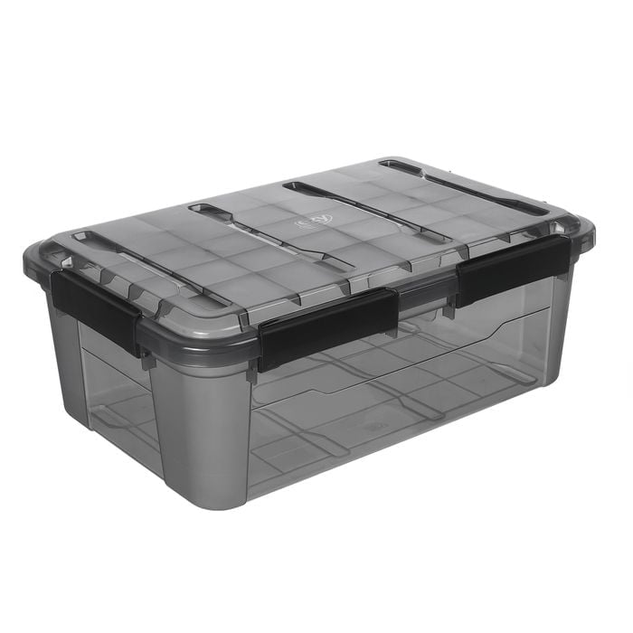 Ezy Storage 32L Waterproof IP67 Grey Storage Container