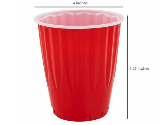 Kirkland Big Red Reusable Plastic Party Cups 532ml Bulk Pack