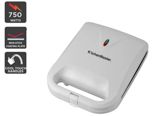 KitchenMaster Large 4-Slice Non-Stick Sandwich Maker – Toastie/Jaffle