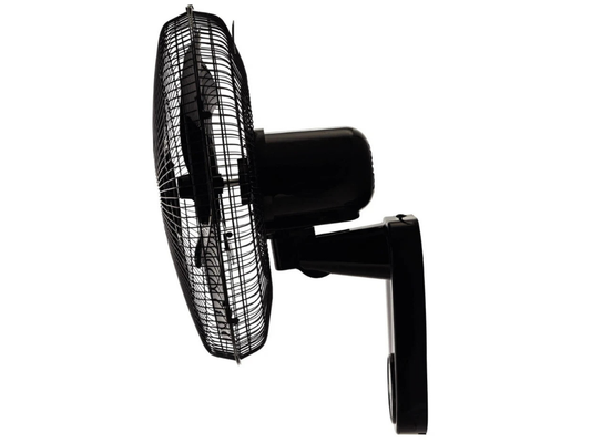 Arlec 40cm Wall Fan – Remote Control, Oscillating, 3 Modes, Black