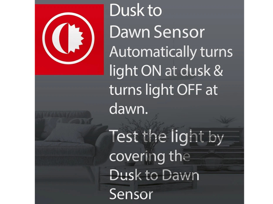 Arlec 240V Auto Sensor LED Night Light – Dusk to Dawn, White