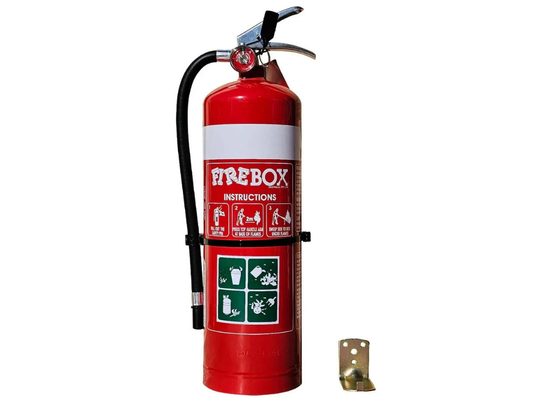 FireBox 4.5kg Dry Powder Fire Extinguisher with Bracket – Car, Boat, Home