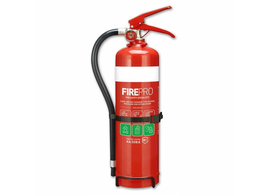 FirePro 2.5kg Dry Powder Fire Extinguisher – Car, Boat, Home, Caravan + Bracket
