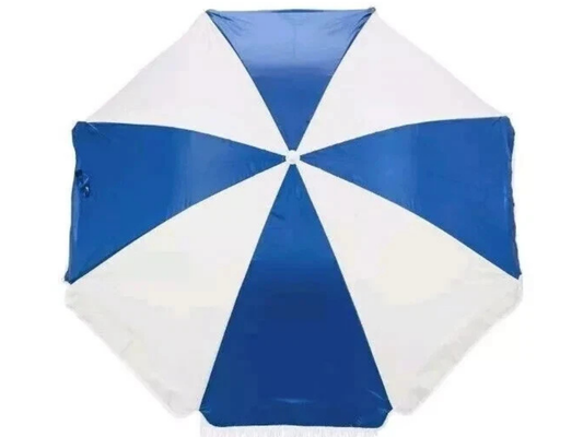 Marquee Tassel Beach Umbrella – Portable Sun Shade