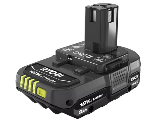 Ryobi 18V ONE+ Grass Trimmer & Shear Kit – 2.0Ah Lithium, Caddy & Charger Included