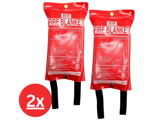 Fire Blanket 1m x 1m – Emergency Flame Protection for Home, Kitchen & Office