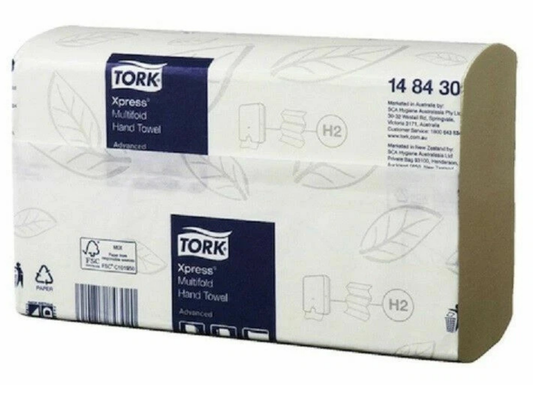Tork Xpress Advance H2 Multifold Paper Towels – 185 Sheets Bulk