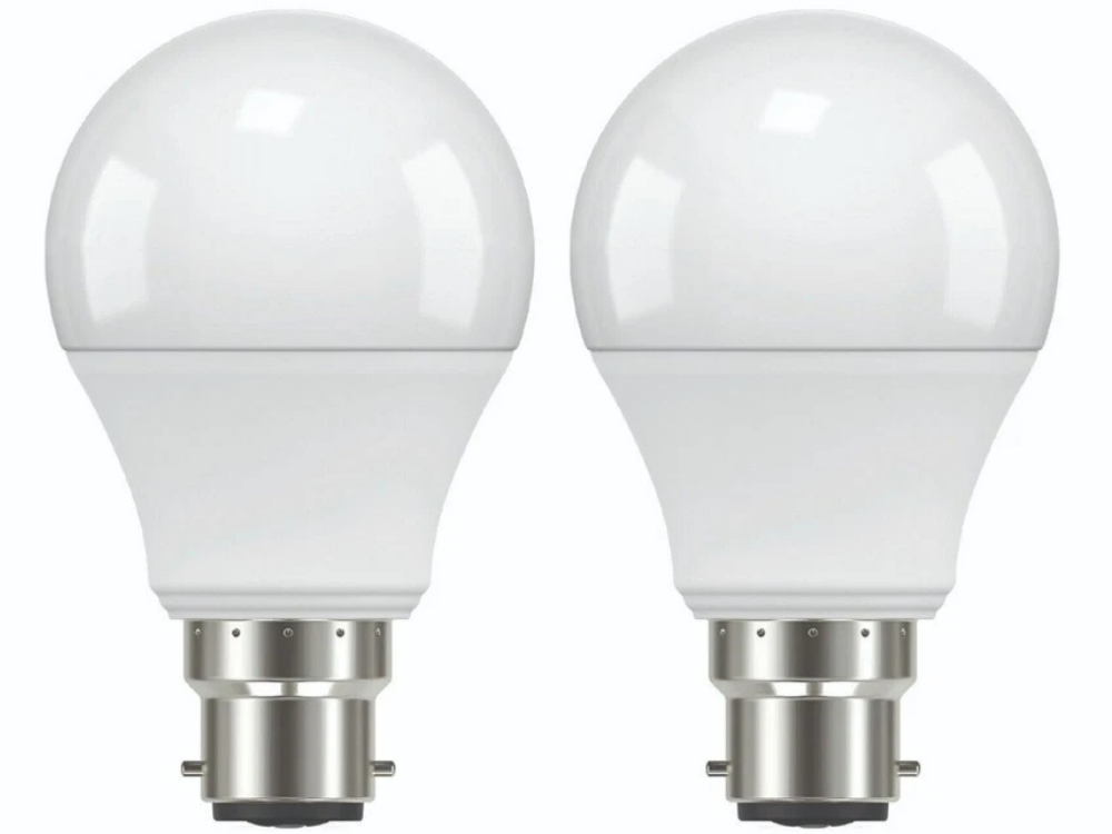 Luce Bella A60 B22 LED Bulb 8W Cool White 806lm – 2 Pack