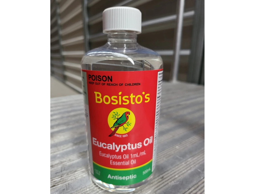 Bosisto's 500ml Eucalyptus Oil Natural Muscle Pain & Ache Relief