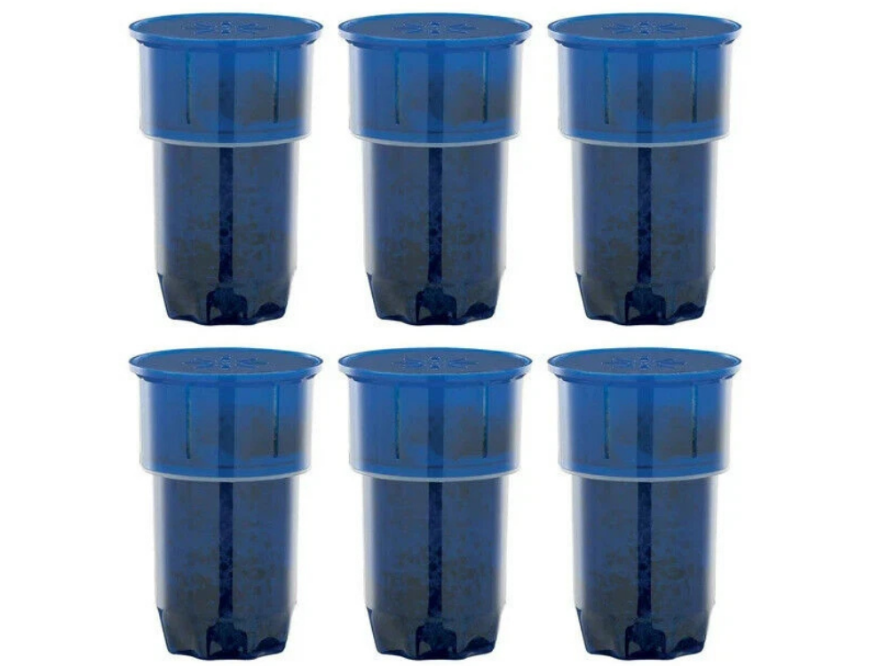 6-Pack Heller Water Filter Cartridges – Benchtop Use