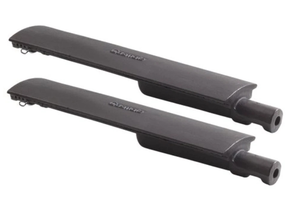 2-Pack Gasmate Enamel BBQ Rail Burners – Replacement Barbecue Parts