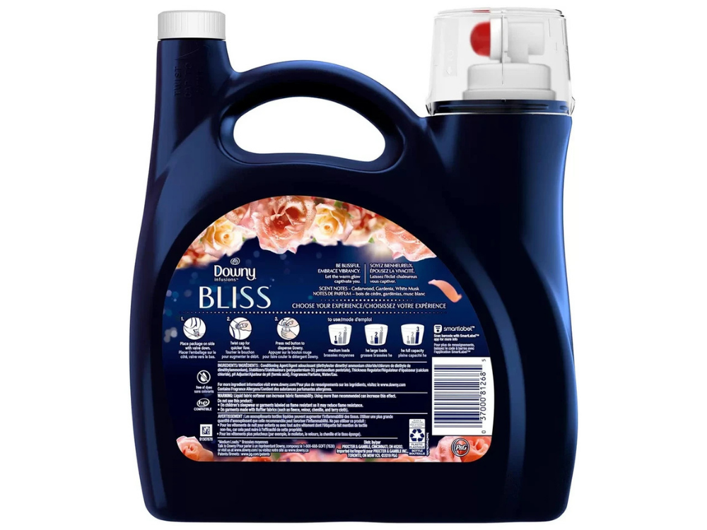 Downy Infusions Bliss Fabric Conditioner 3.4L – 170 Loads