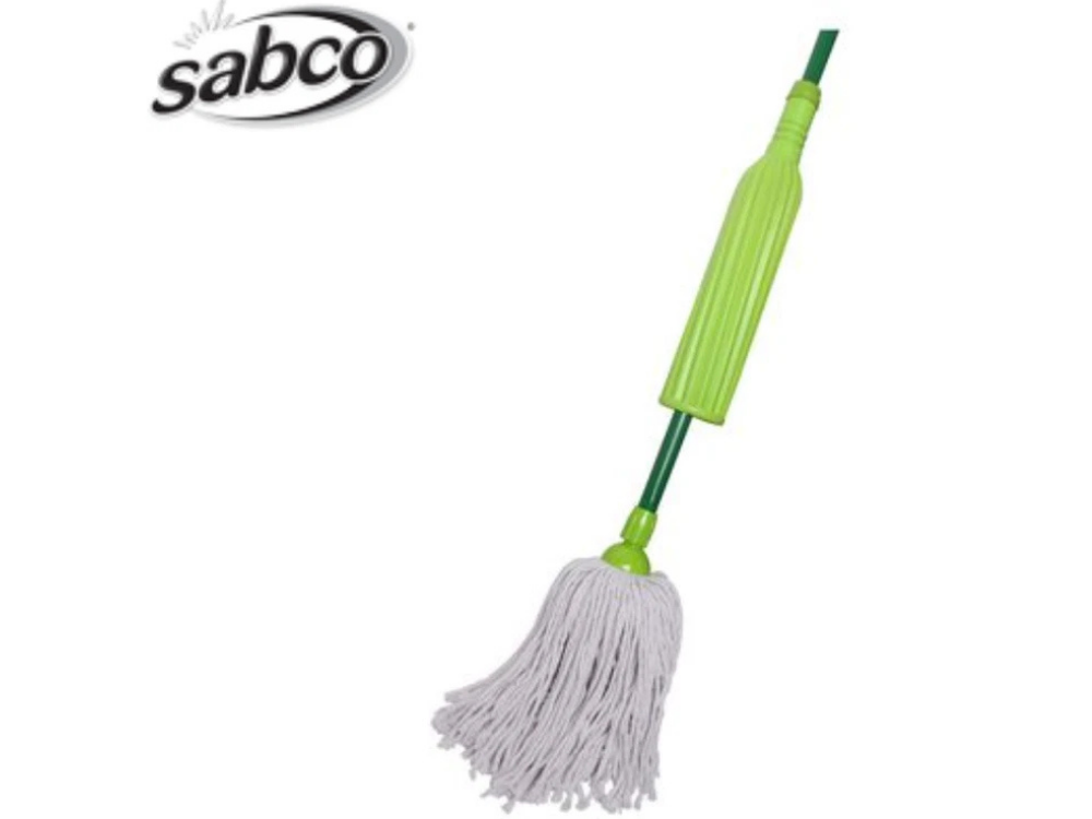 Sabco Antibacterial Cotton Mop – Self-Wringing, Soft & Flexible