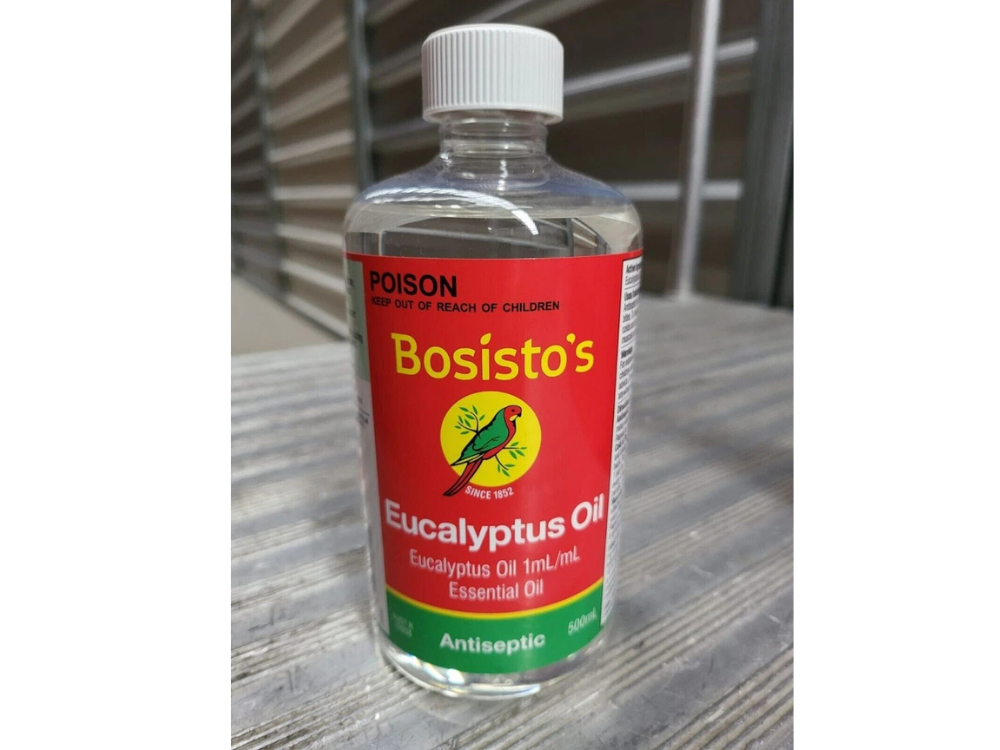 2x Bosisto’s Eucalyptus Oil 500ml – Natural Pain Relief & Aromatherapy
