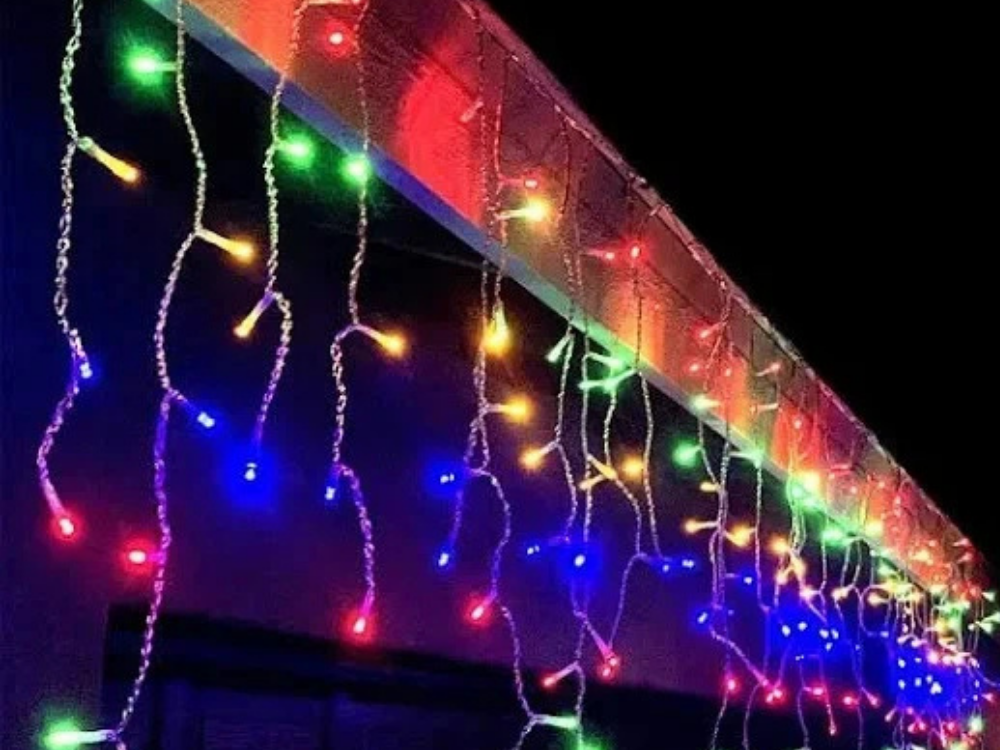 Lytworx Multicolour Icicle Lights – 1200 LED, 8 Functions
